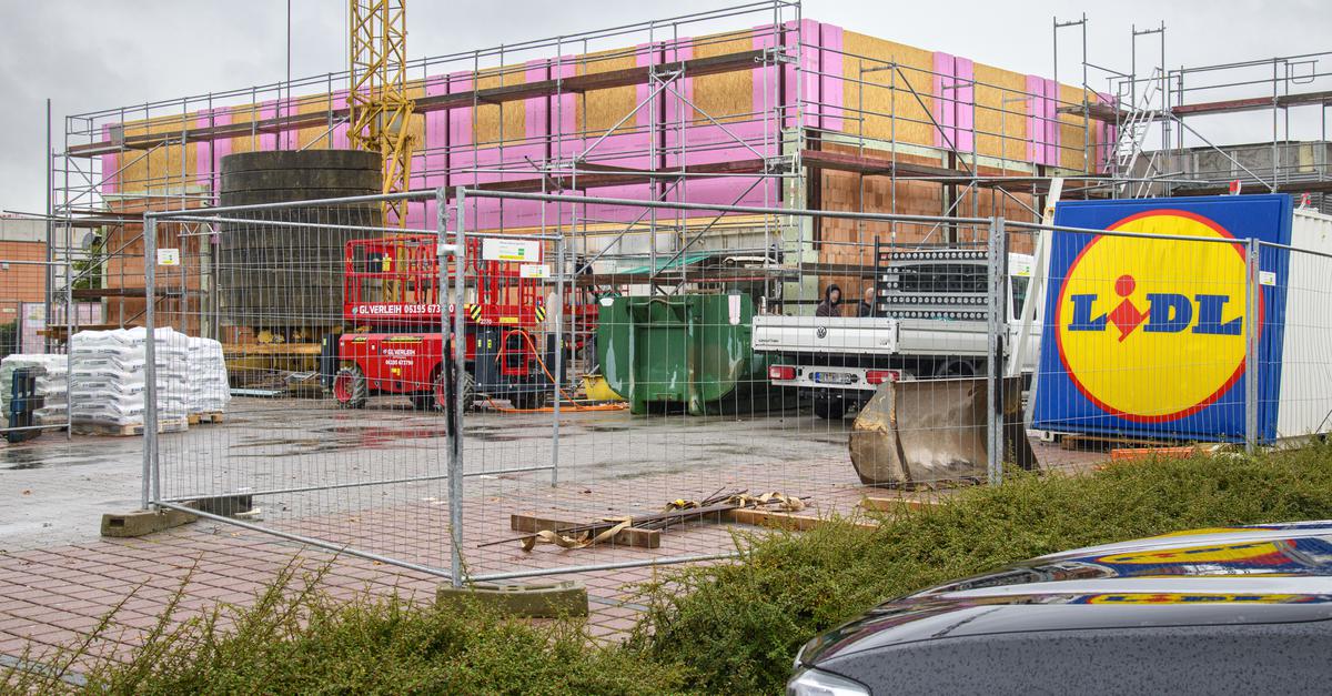 Lidl in Wolfskehlen nach Umbau wieder
